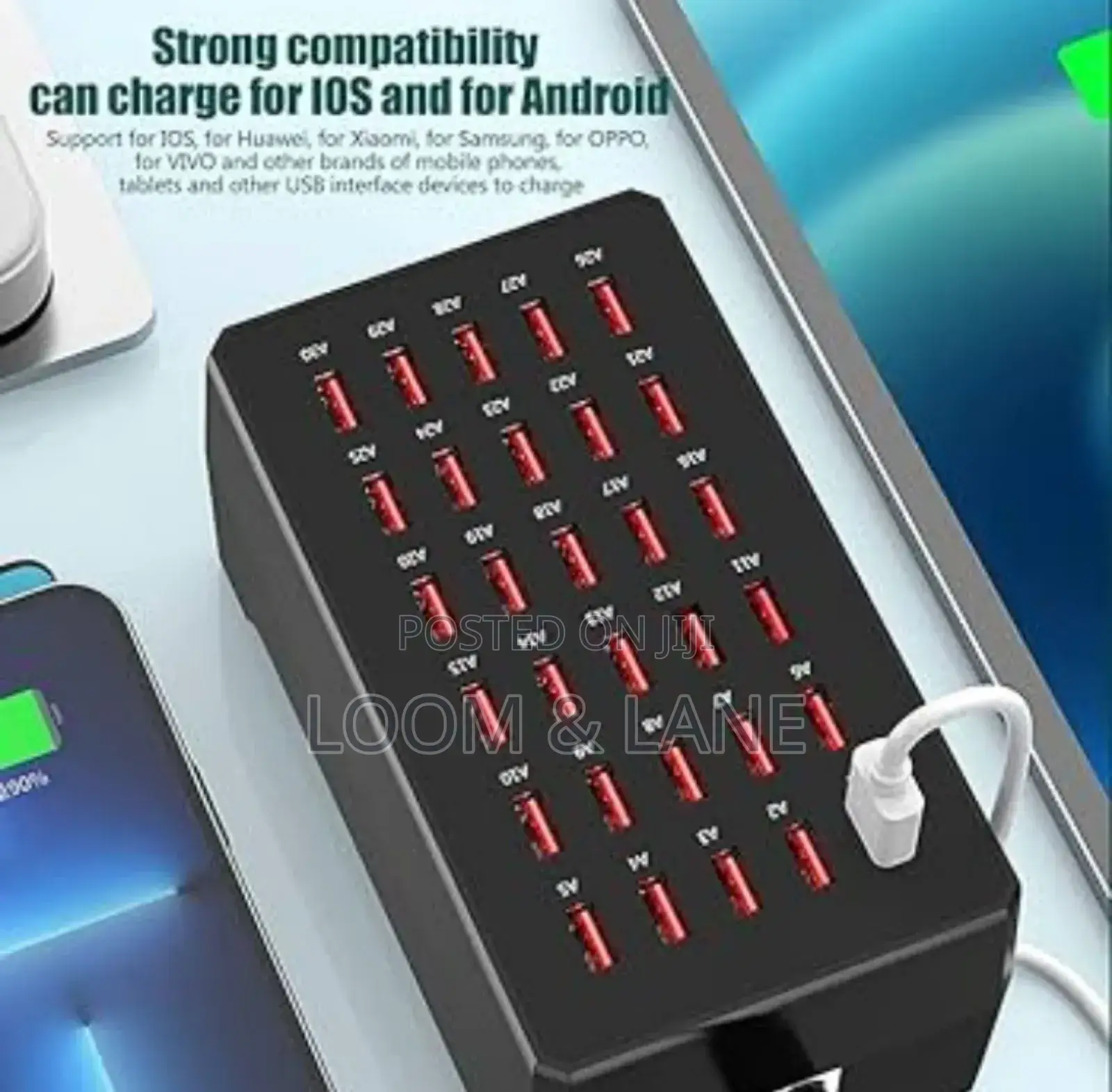 30 Ports Usb Charger Station