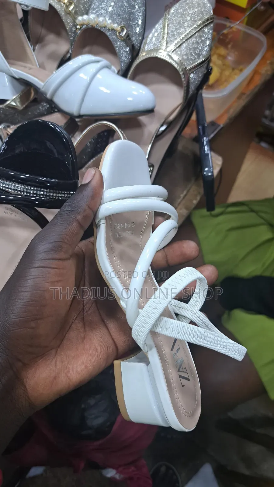 Girls Nice Open Wedge Shoes