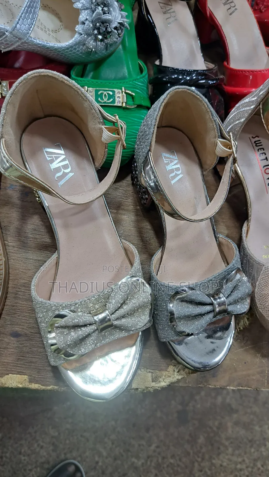 Girls Nice Design High Heels Party Shoes