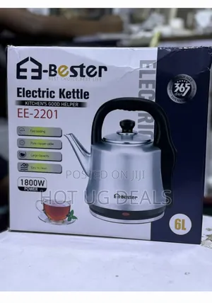 6l Stainless Steel Commercial Electric Kettle Teapot Boiler
