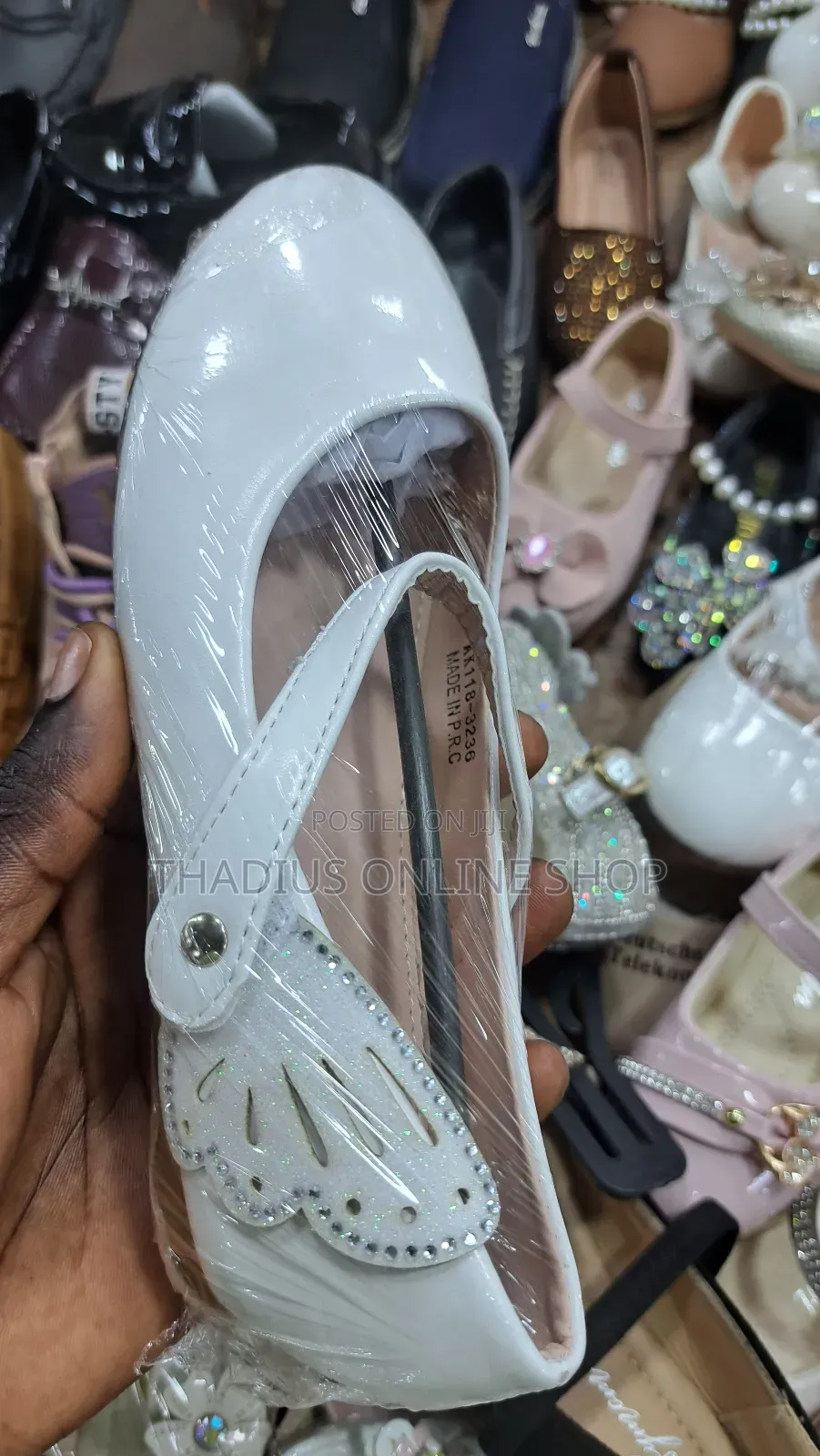 Girls Nice White Shoes