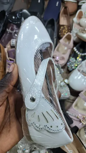 Girls Nice White Shoes