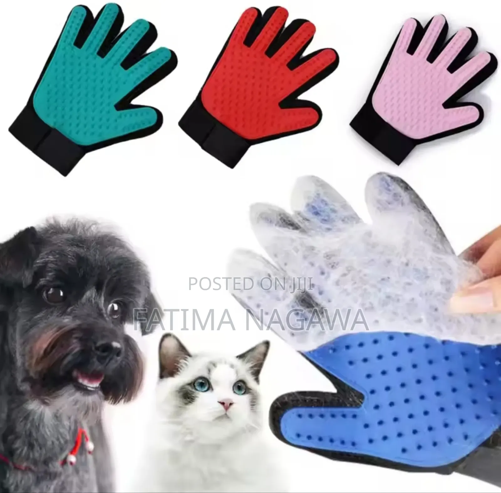 Pet Grooming Gloves
