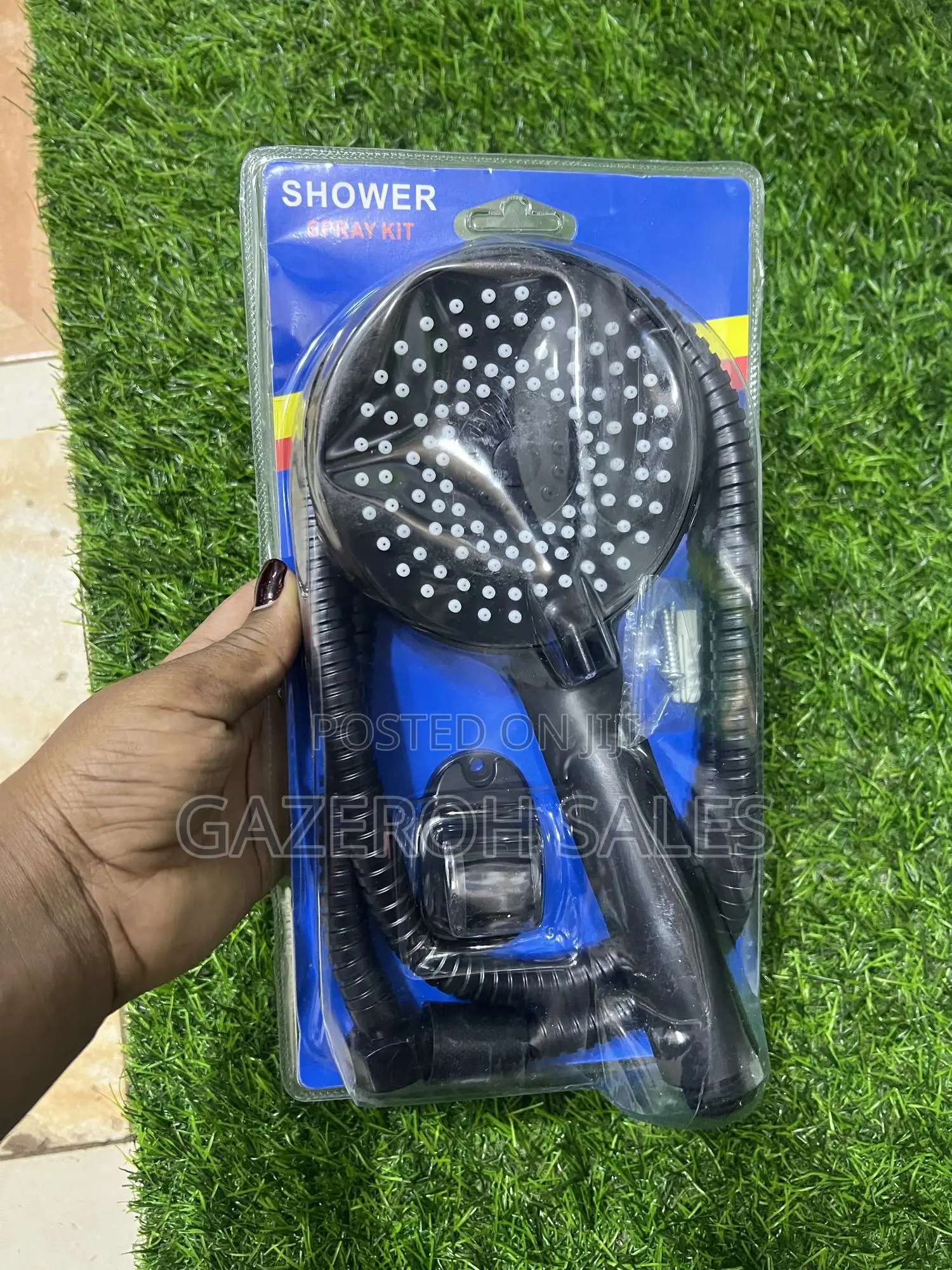 Matte Black Hand Shower Set