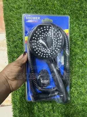 Matte Black Hand Shower Set