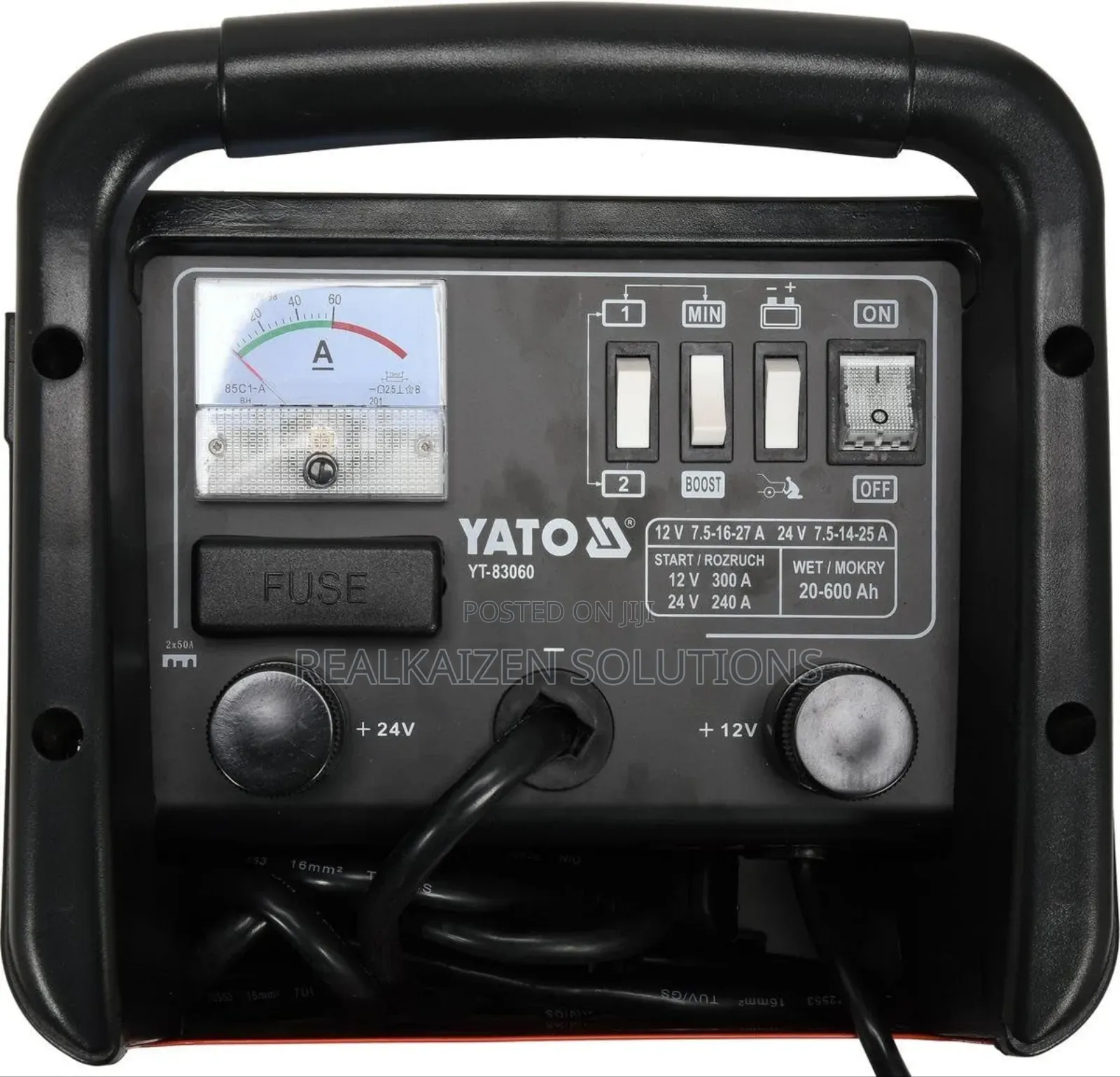 Poland Yato 12v | 24v Heavy-Duty Battery and Starter Charger