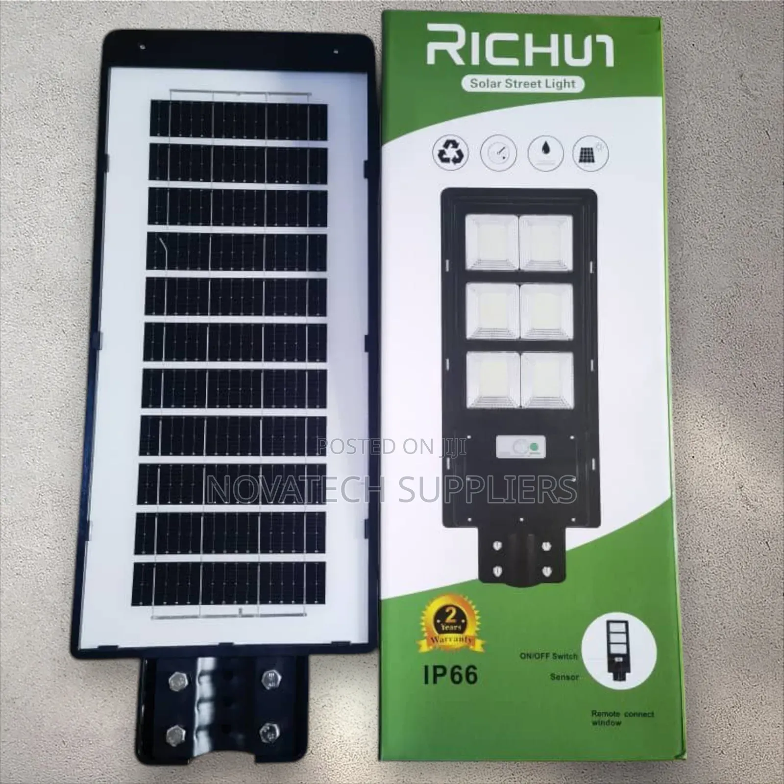 300w Original Richur Led Solar Street Lights Kp