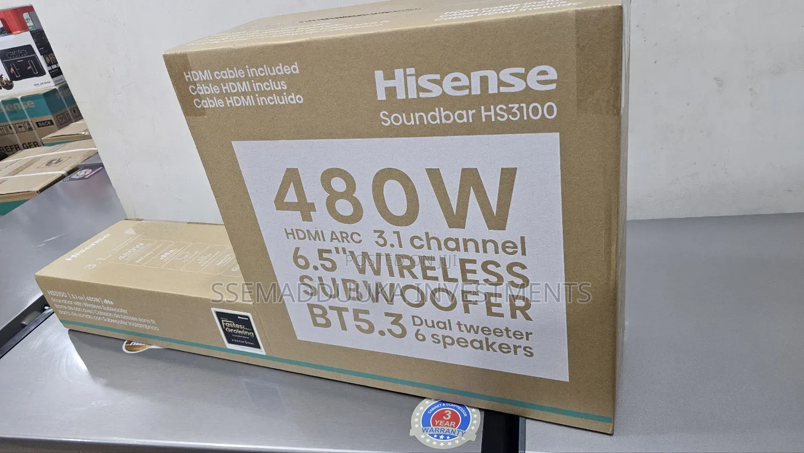 Hisense Sound Bar Hs3100