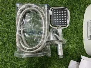 Square-Shaped Telephone Shower – Simple Design
