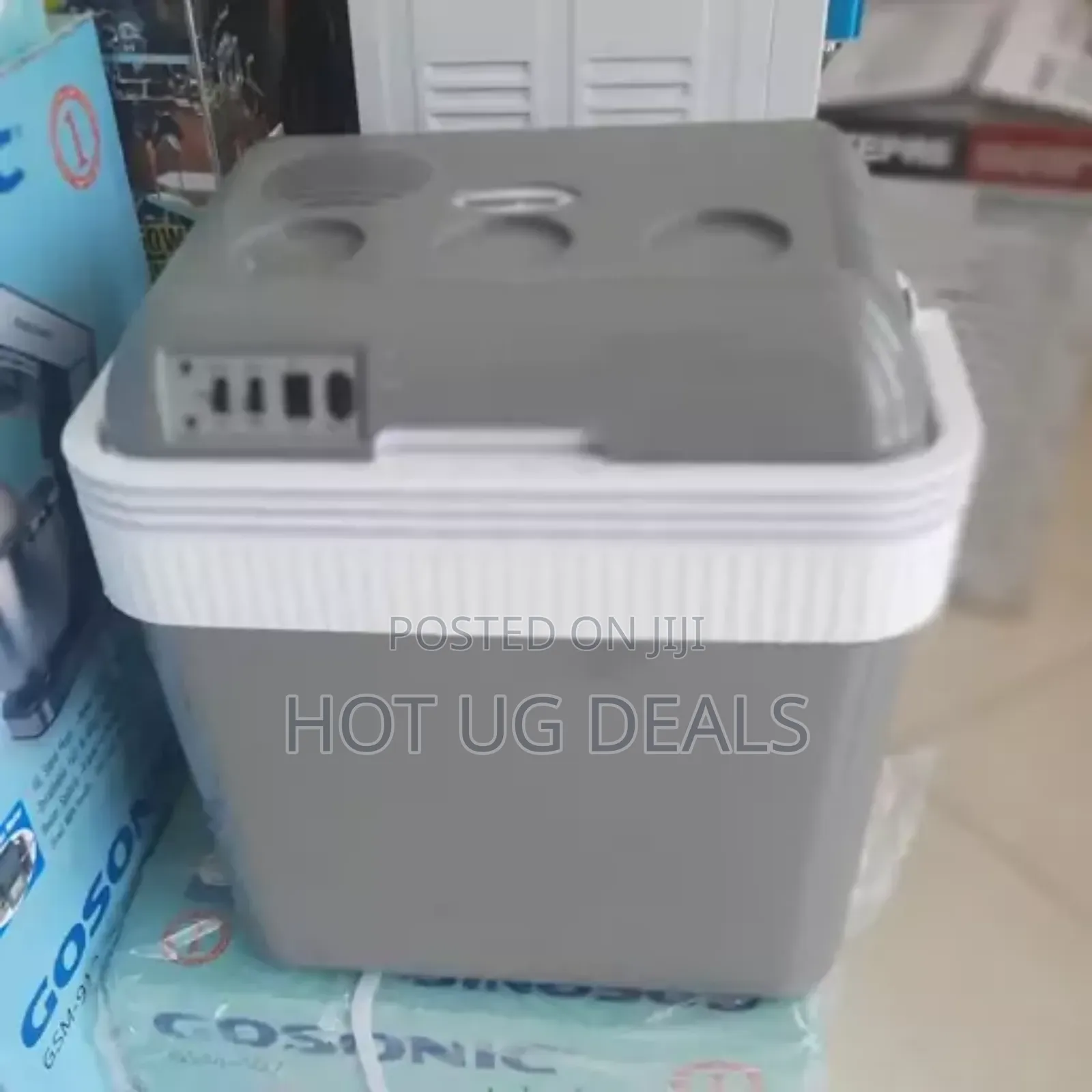 Portable Geepas 24l Car Fridge  - Grey