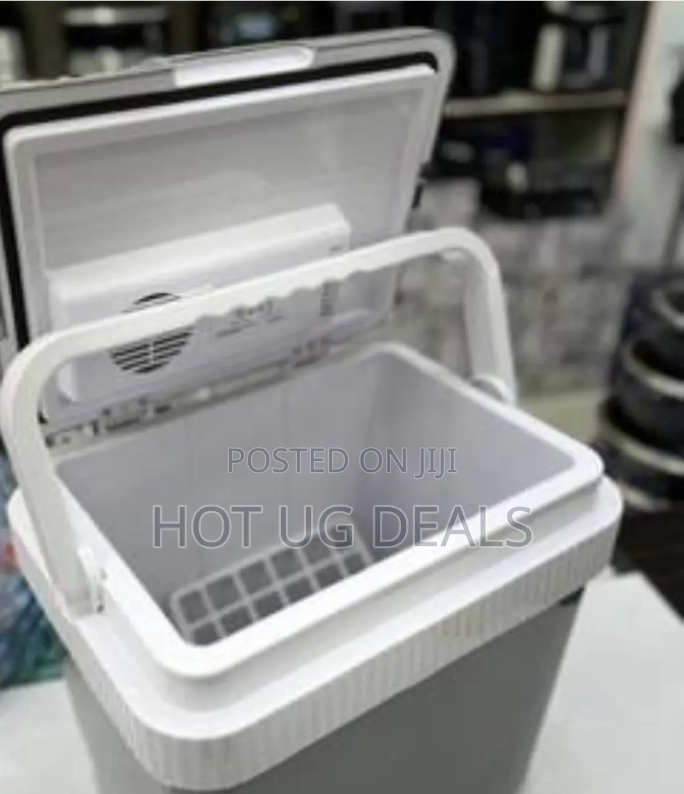 Portable Geepas 24l Car Fridge  - Grey