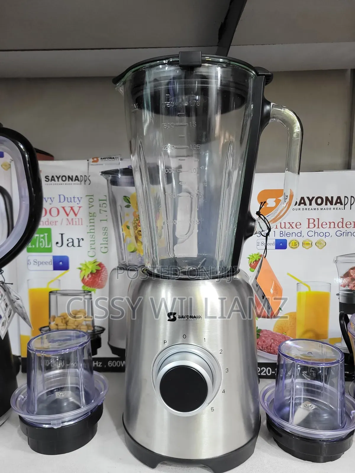 Sayona 2in1 Blender Sayona Heavy Duty 2in1 Blender