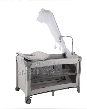 Photo - T-703l Foldable Baby Cot/Playpen