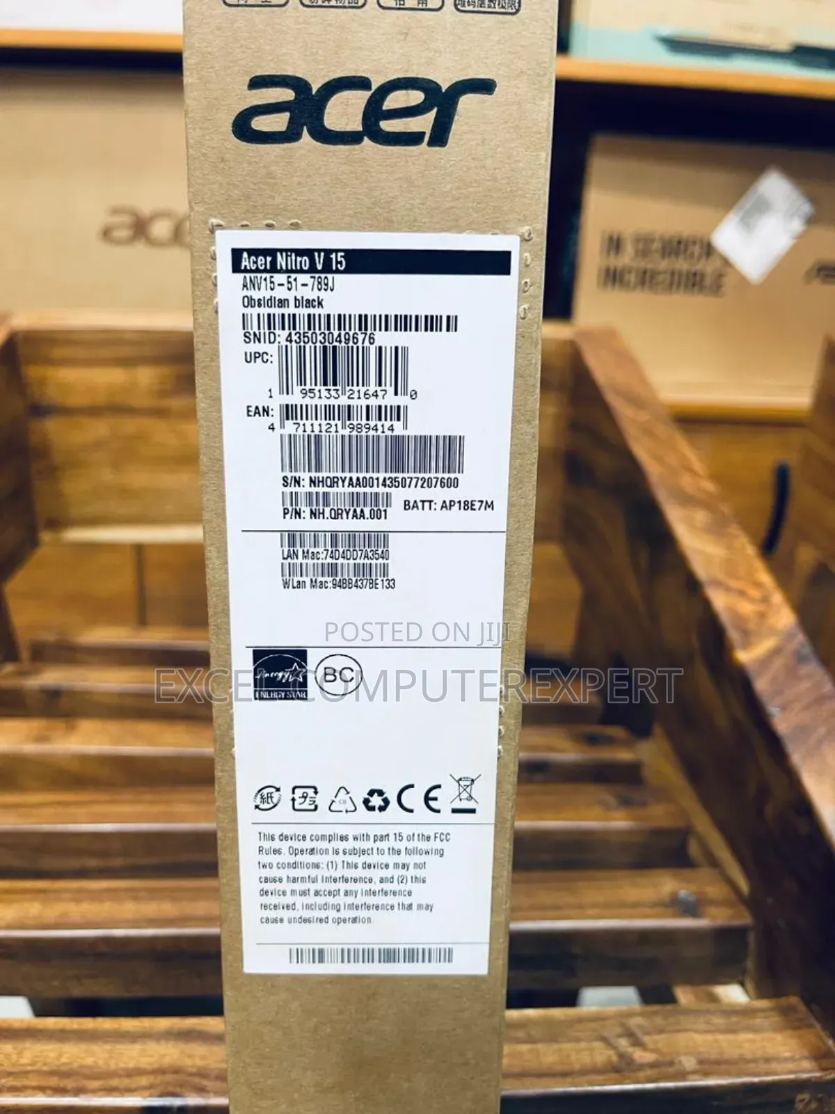 New Laptop Acer Aspire v Nitro 16GB Intel Core I7 SSD 512GB