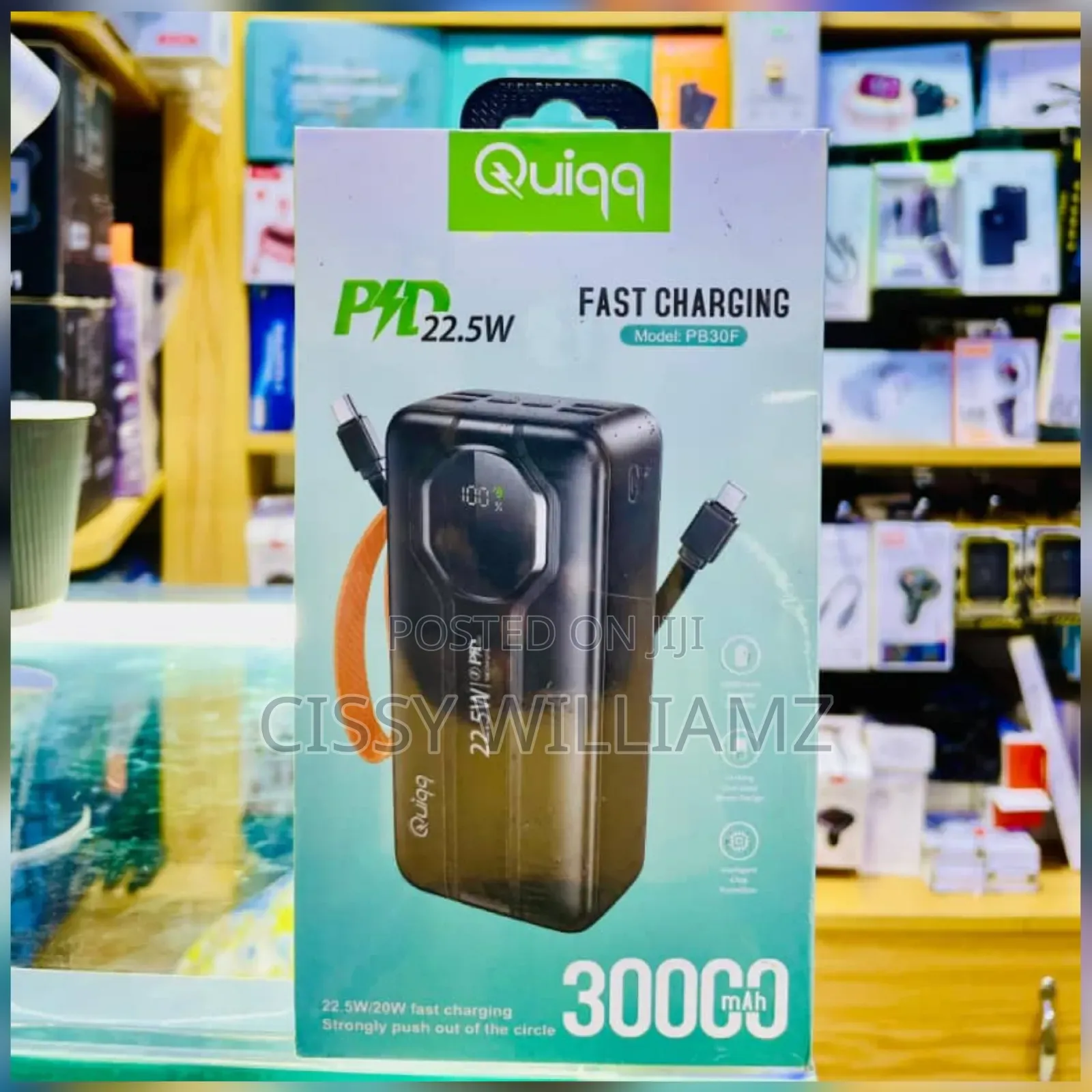 Quiqq Fast Charging Power Bank 30000mah Quiqq Power Bank
