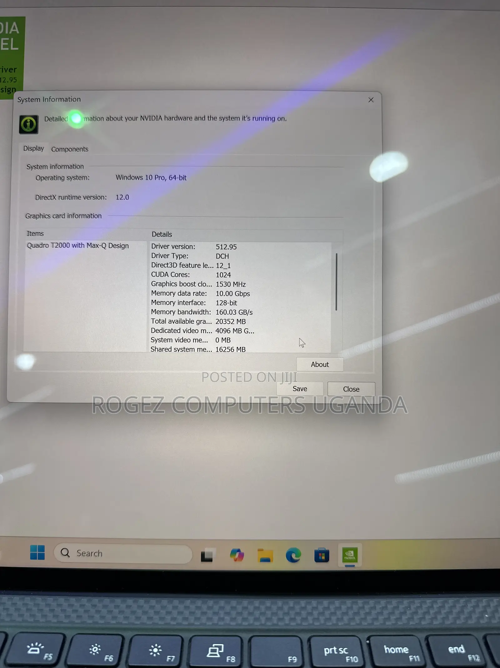 New Laptop Dell Precision 5550 32GB Intel Core I7 SSD 512GB