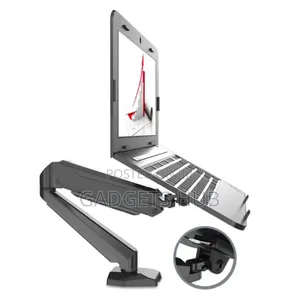 Adjustable Laptop Stand or 10-27 Inch Monitor Holder Arm
