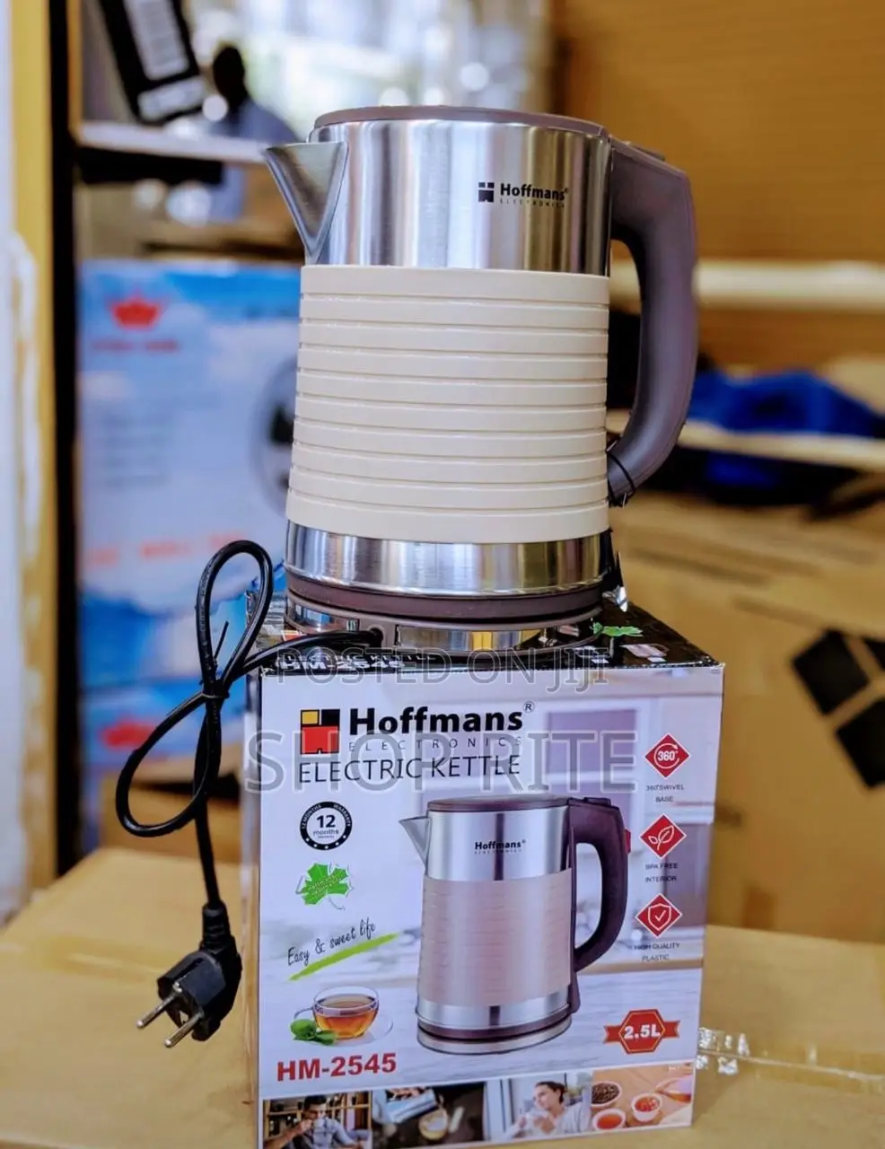 Hoffmans Electric Kettle 2.5liters Original