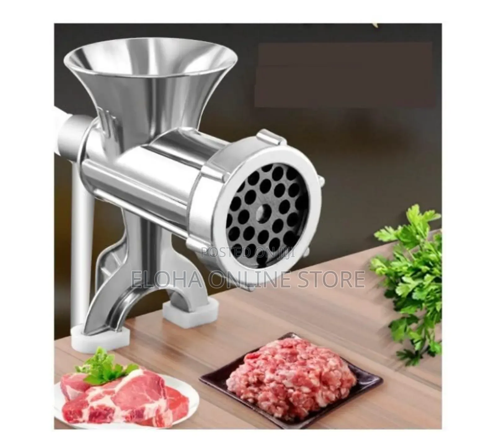 Aluminium Alloy Hand Operate Manual Meat Grinder Mincer
