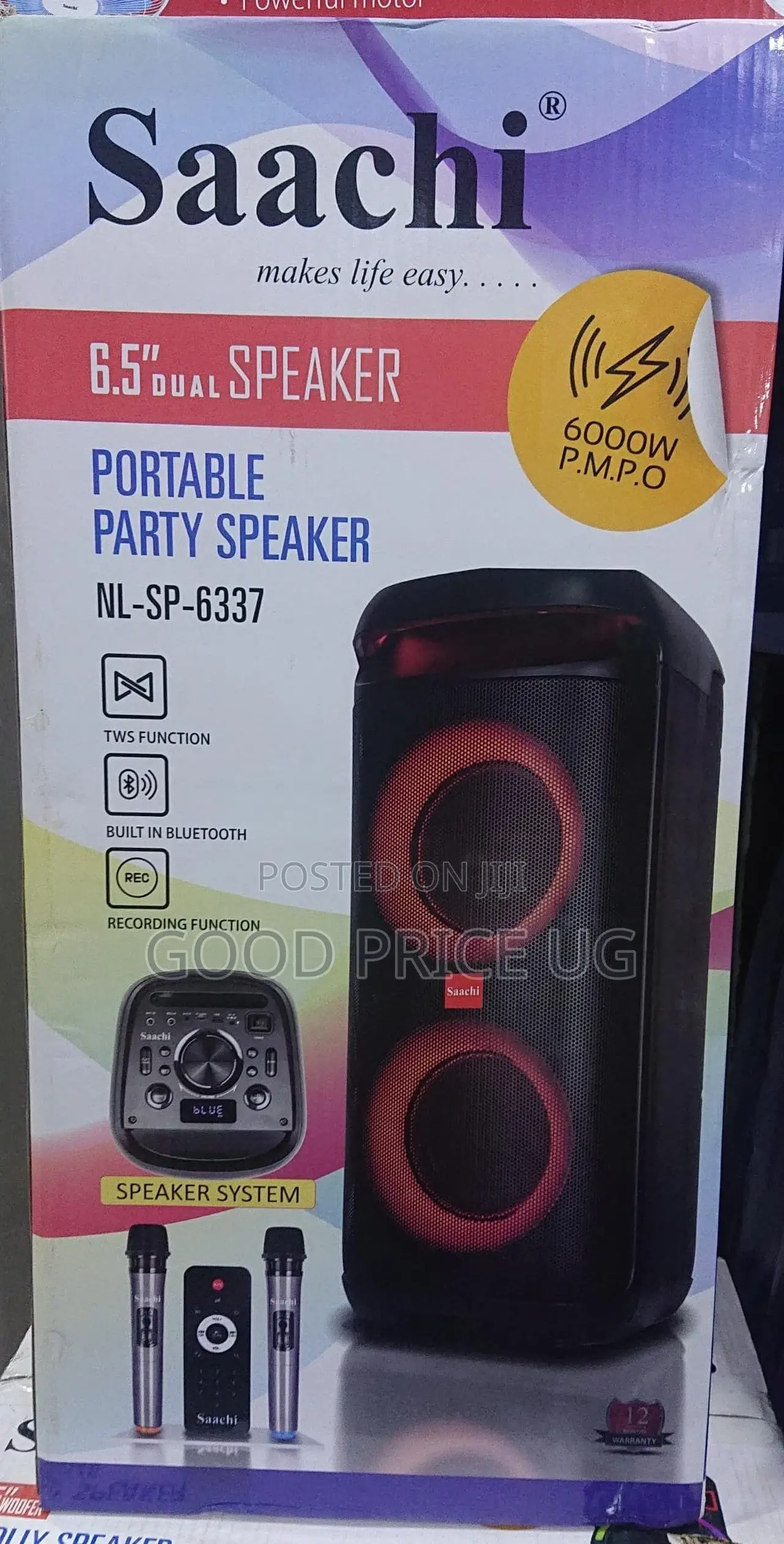 Saachi 6.5 Dual Party Speaker