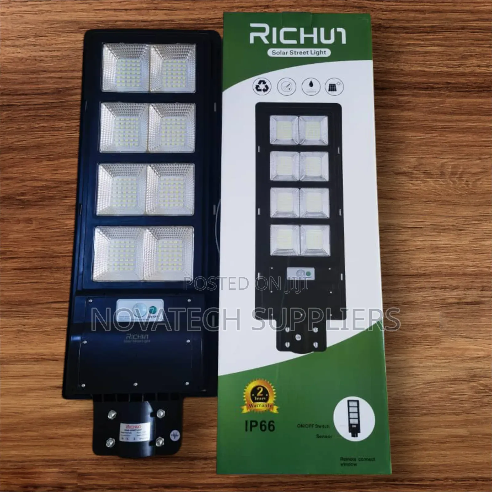 500w Richur Led Solar Street Lights Ukmp