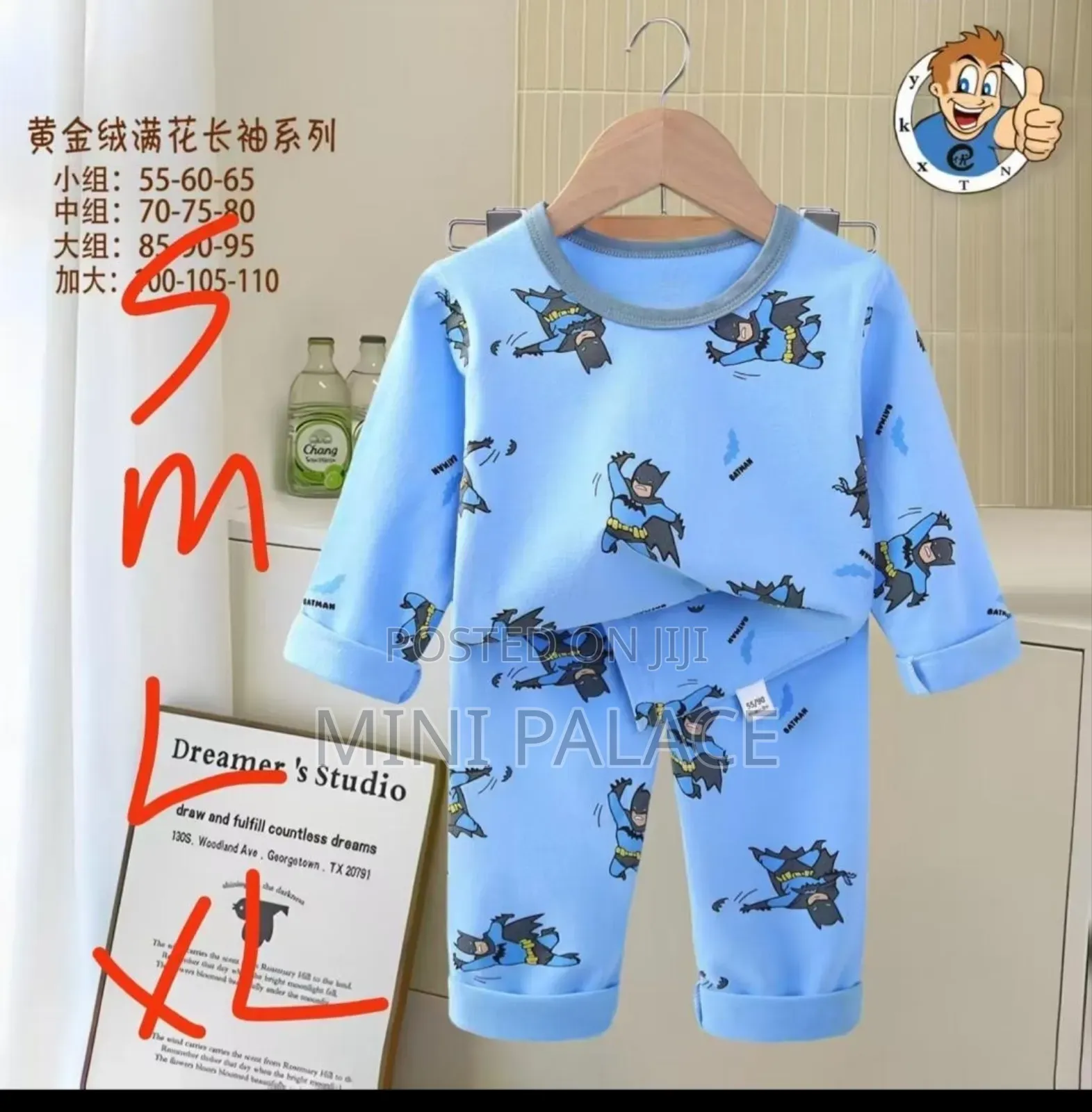 Kids Pajamas Sets 1-10yrs