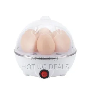 Electric Egg Boiler With 7 Slots - Multicolor