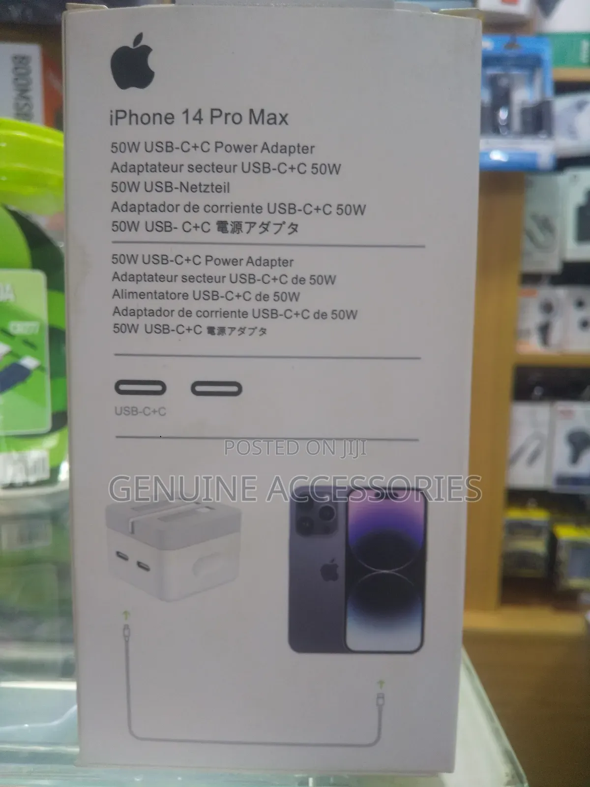 iPhone Usb-C+C to Lightening Charger