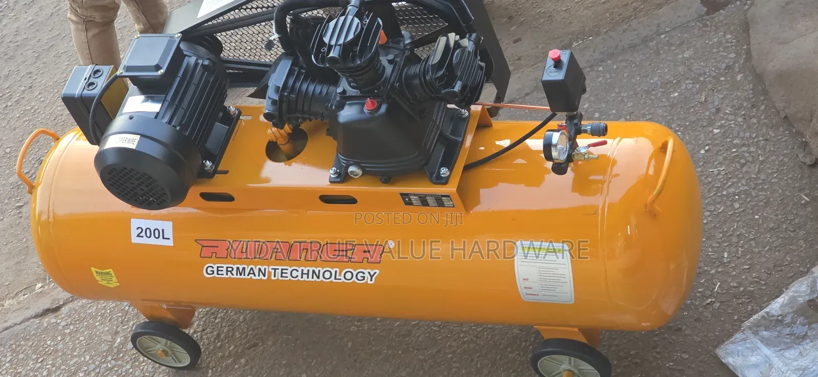 Air Compressor 200 Litres 3phase German