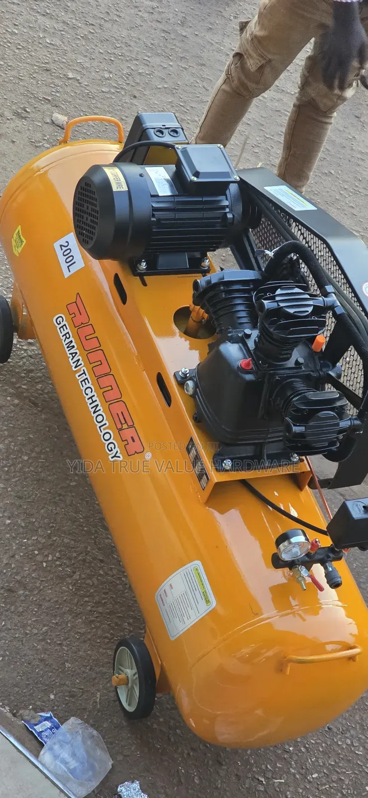 Air Compressor 200 Litres 3phase German