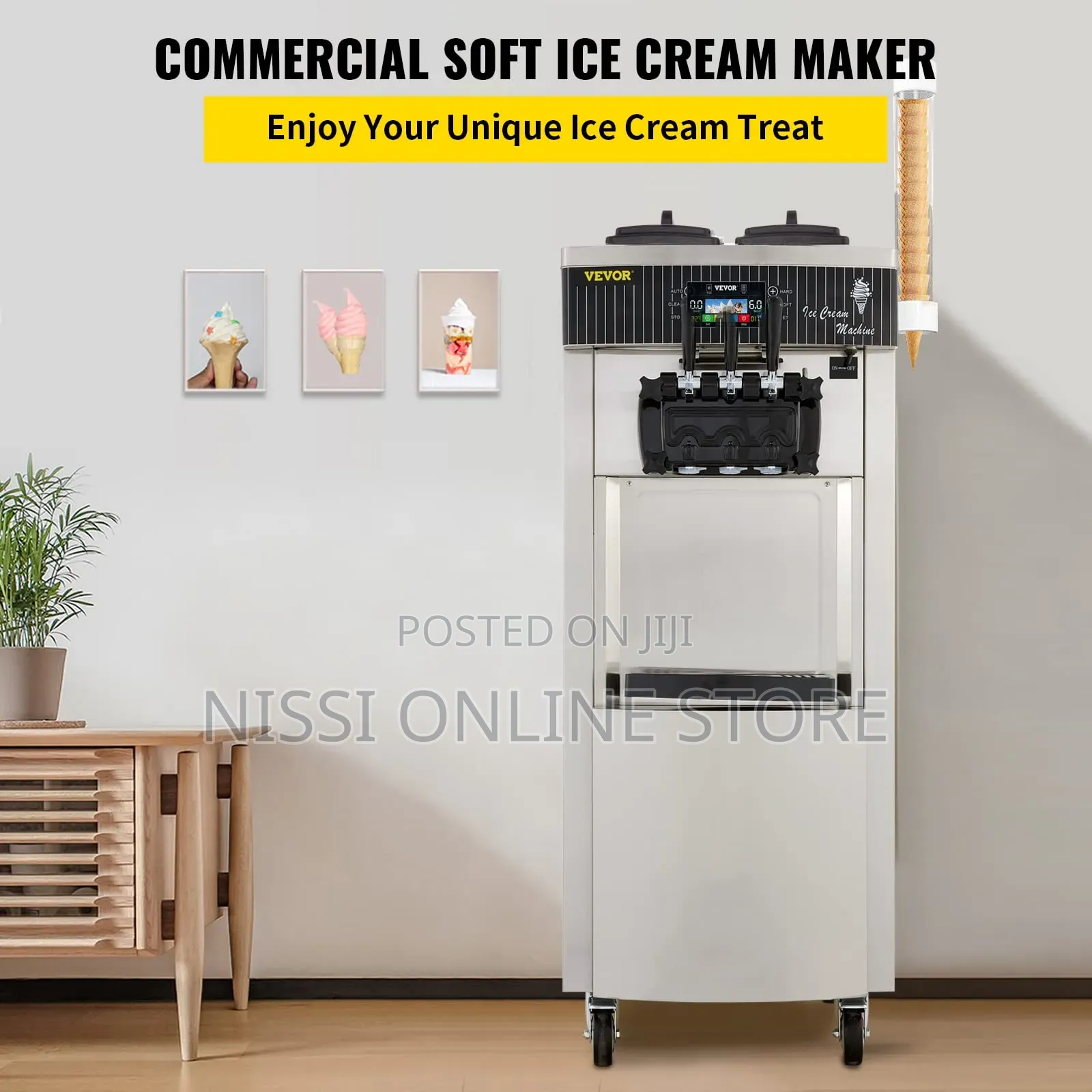 Commercial Ice Cream Maker Machine