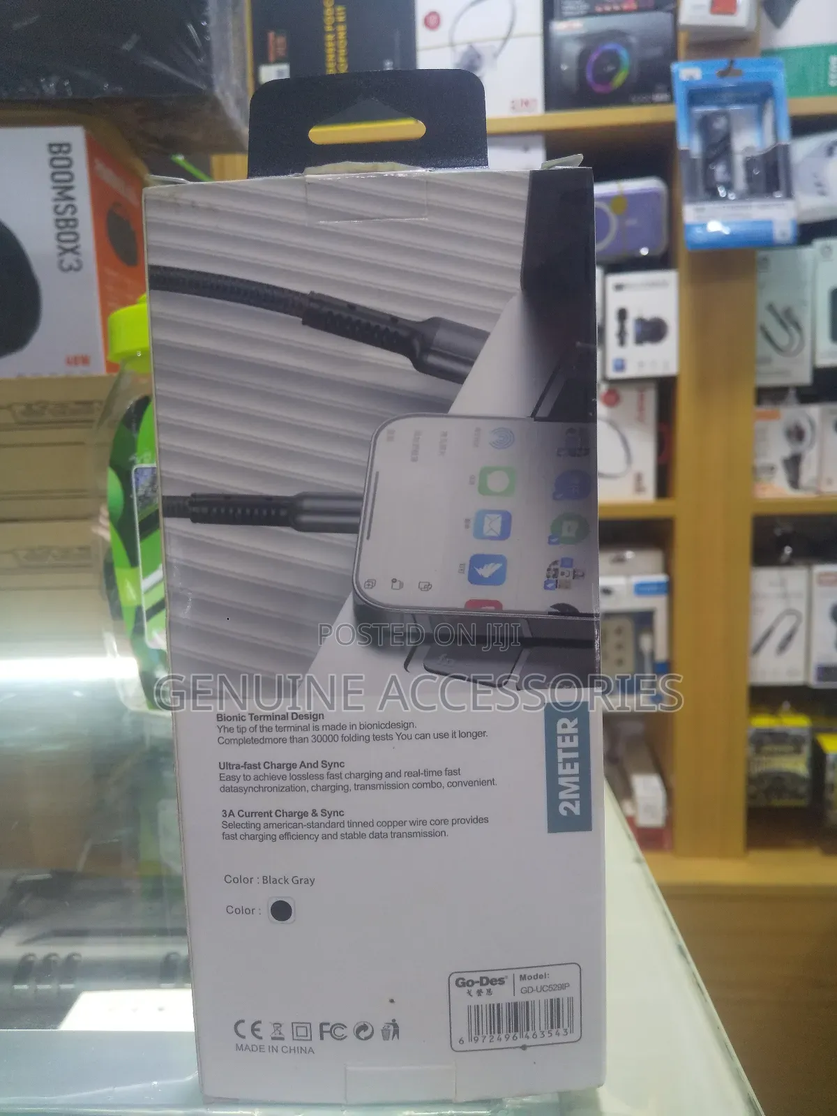Go-Does Fast Charging Lightening Data Cable