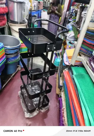 Metallic Salon Trolley Metallic Salon Trolley