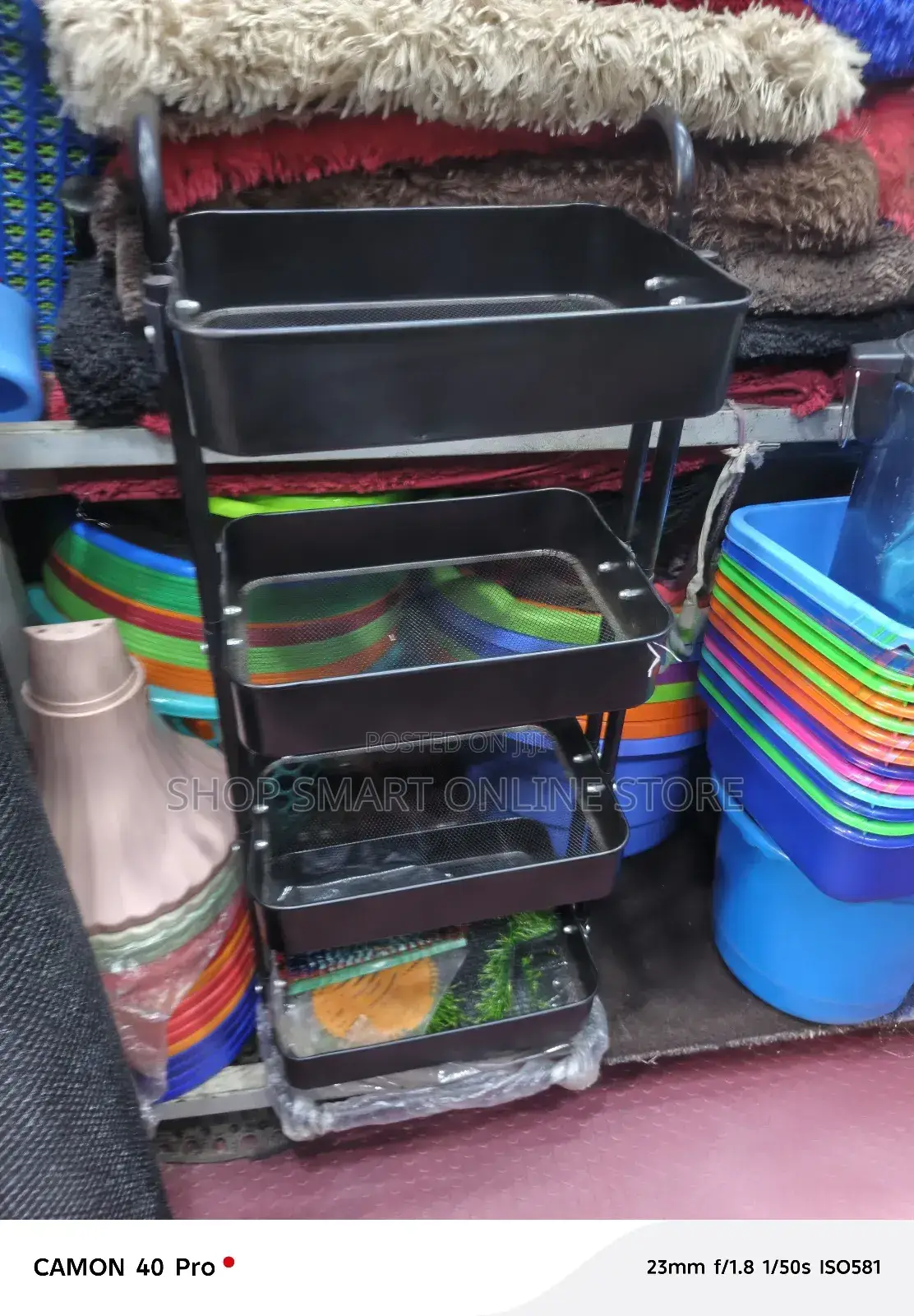 Metallic Salon Trolley Metallic Salon Trolley