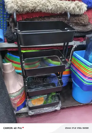 Metallic Salon Trolley Metallic Salon Trolley