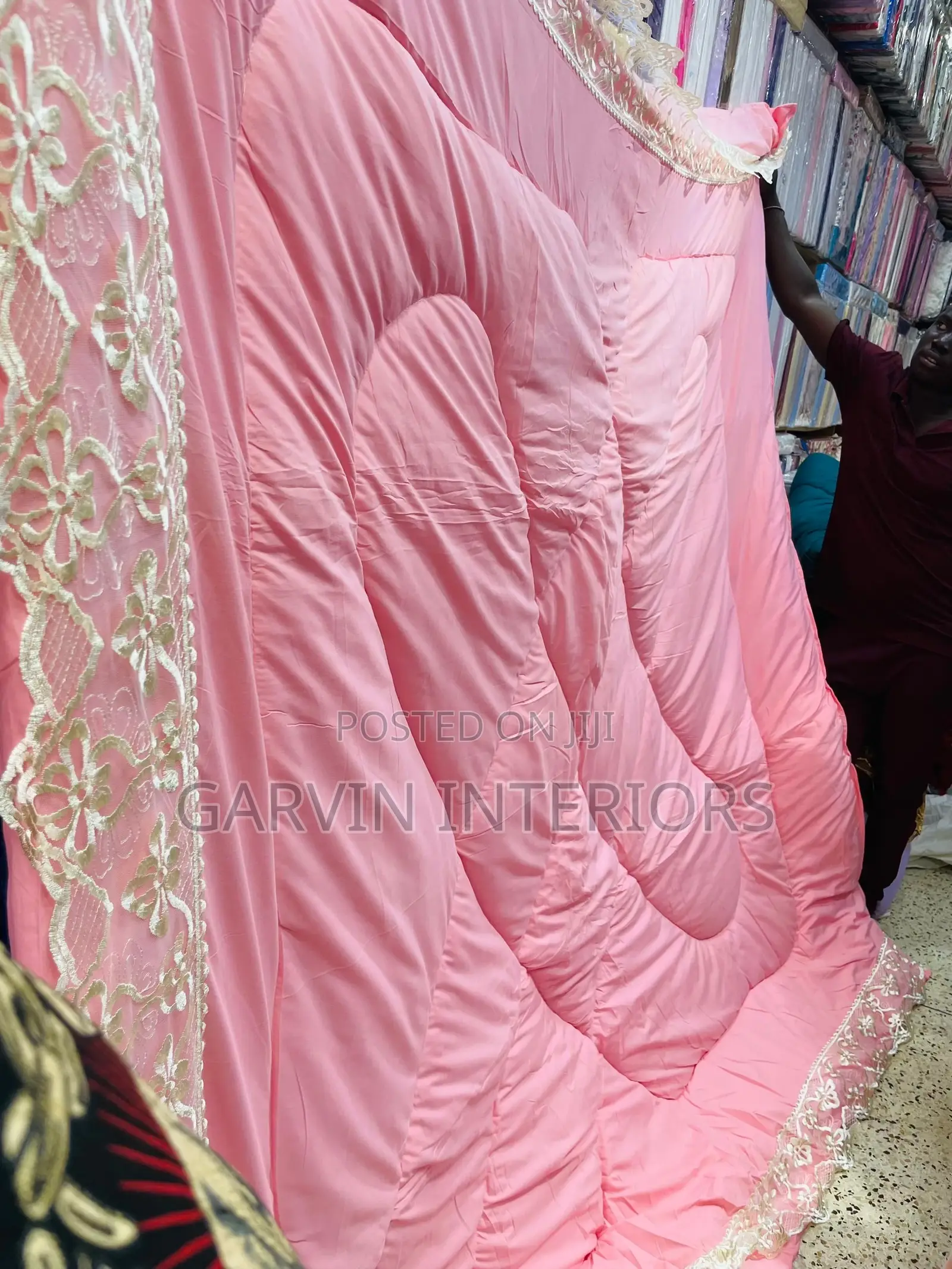 It Has Four Pillow Case and One Bedsheet Double Size