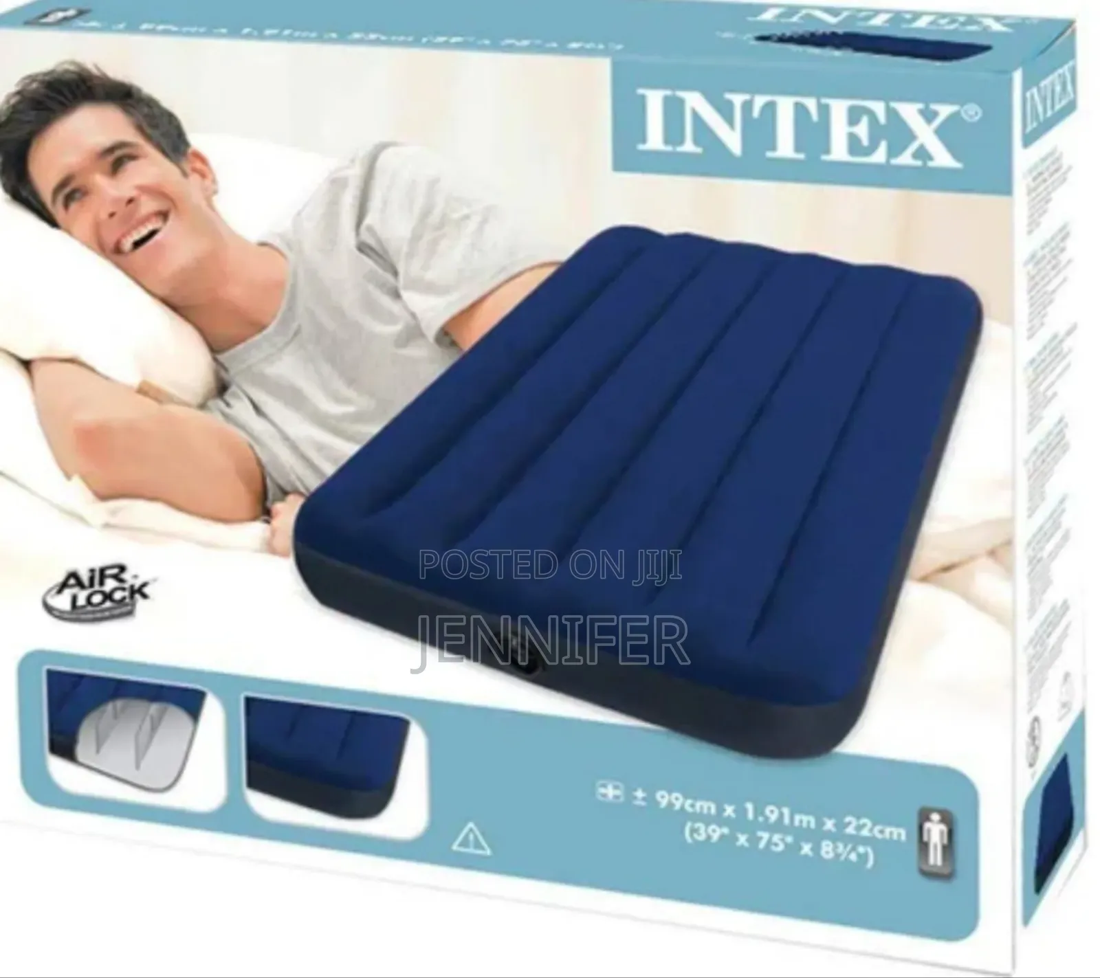 Intex Classic Downy Inflatable Air Bed Mattress
