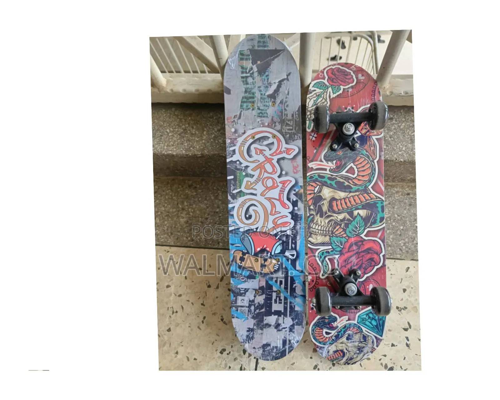 Quality Skateboard Multicolored