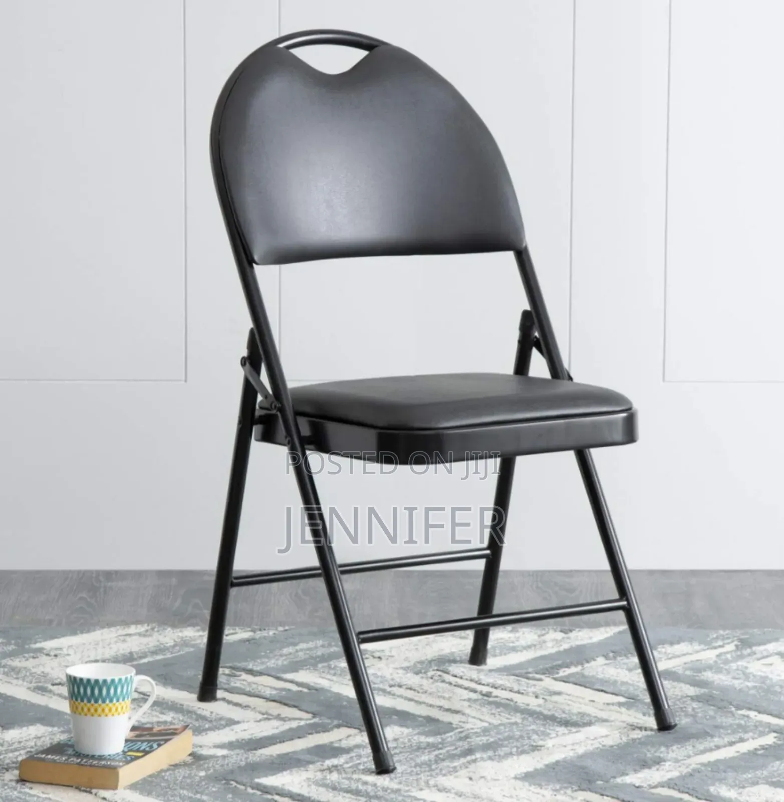 Metallic Executive Foldable Chair