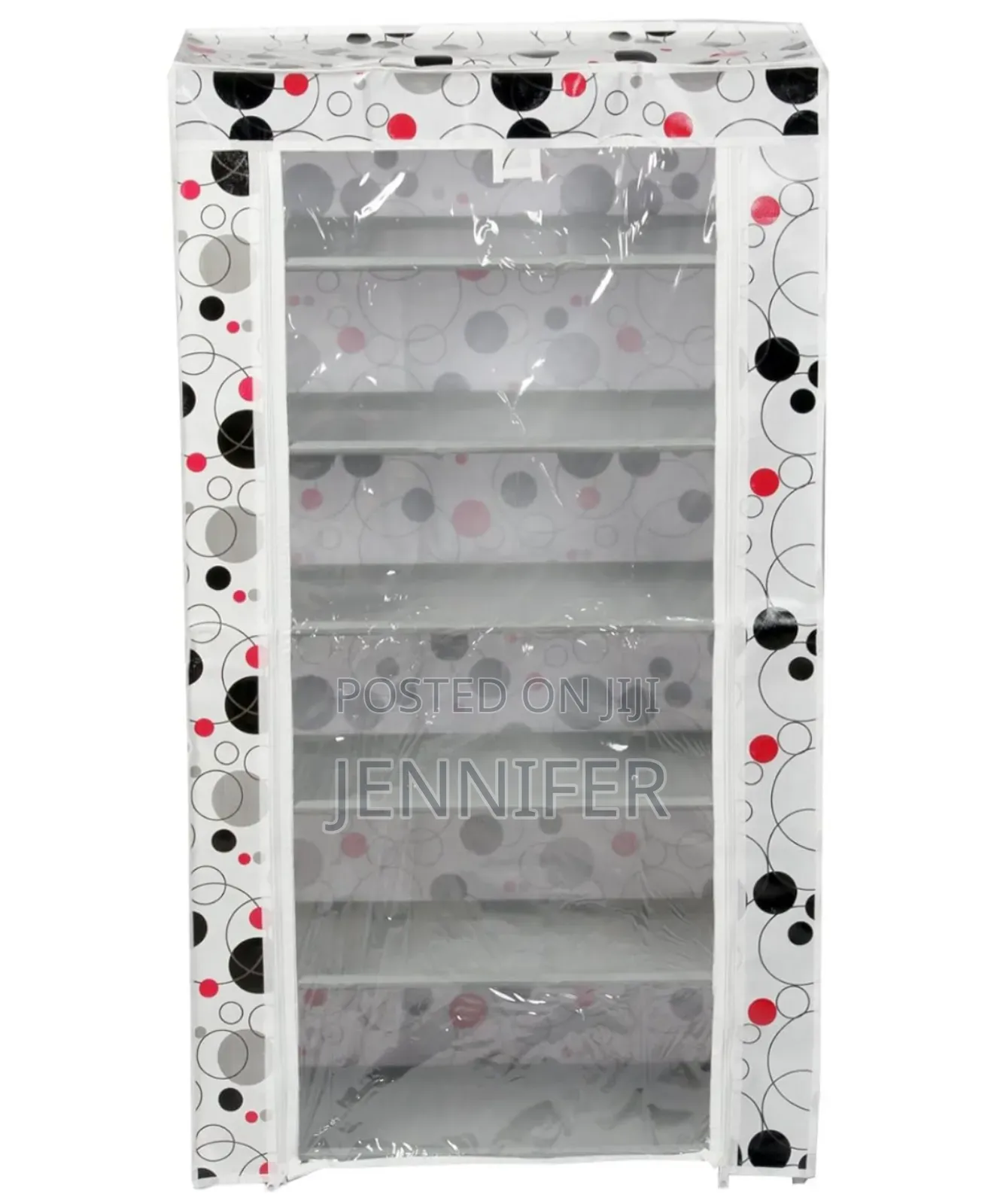Modstyle Shoe Rack 6 Layer (White (Circle))