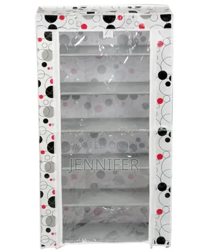 Modstyle Shoe Rack 6 Layer (White (Circle))