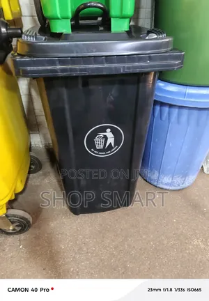 Photo - Garbage Plastic Dust Bins 240ltrs