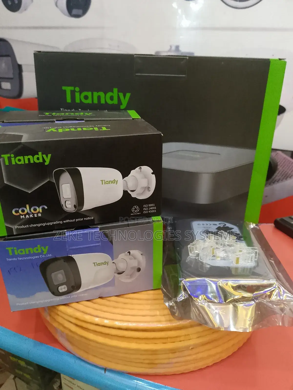 4ch Kit for CCTV Cameras