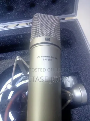 Sennheizer Microphone Silver