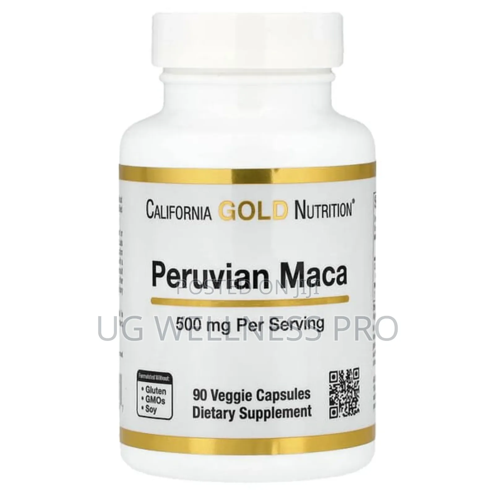 California Gold Nutrition, Peruvian Maca, 500 Mg 90 Veg Caps