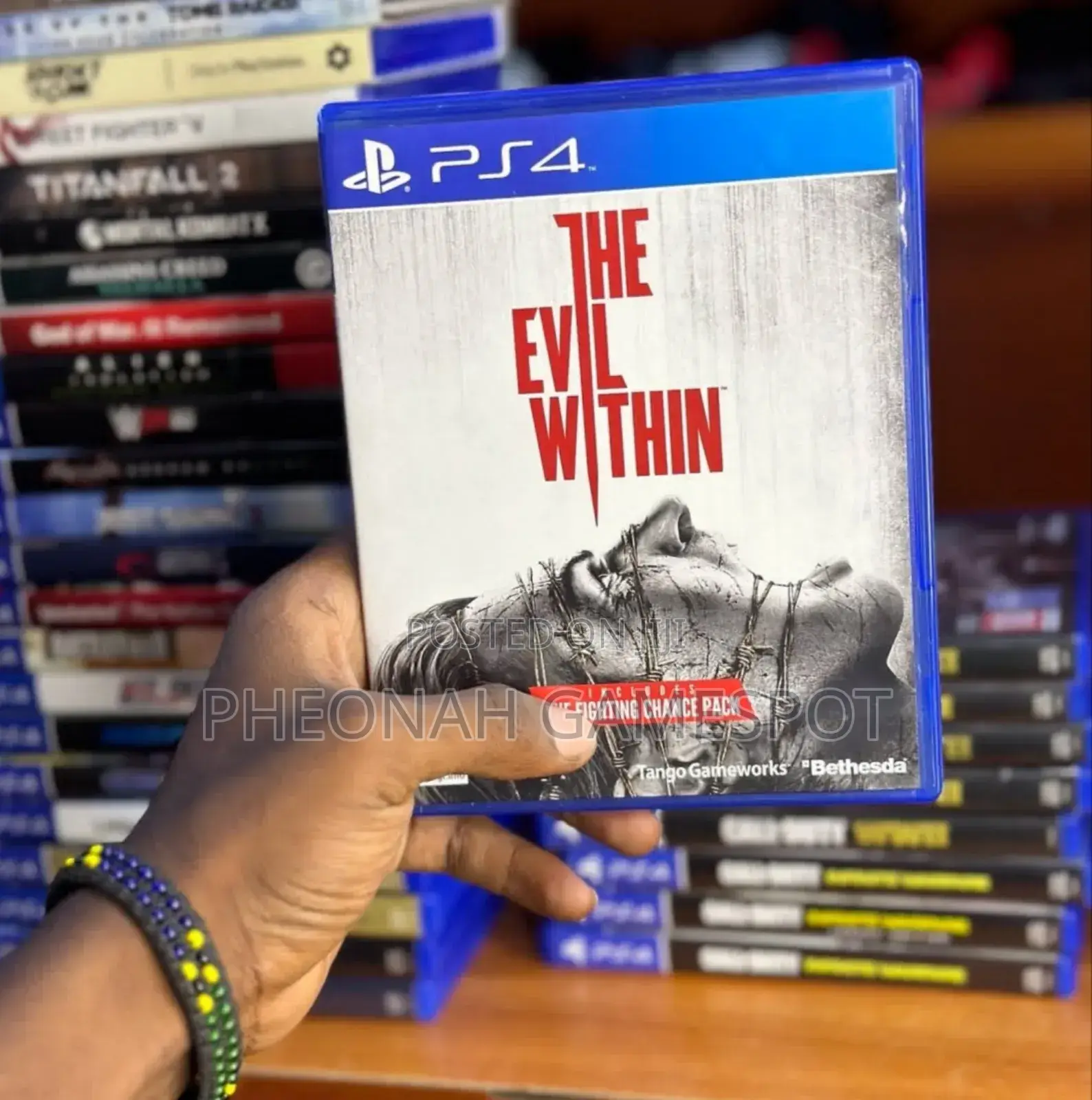 The Evil Within Game Cd For Ps4