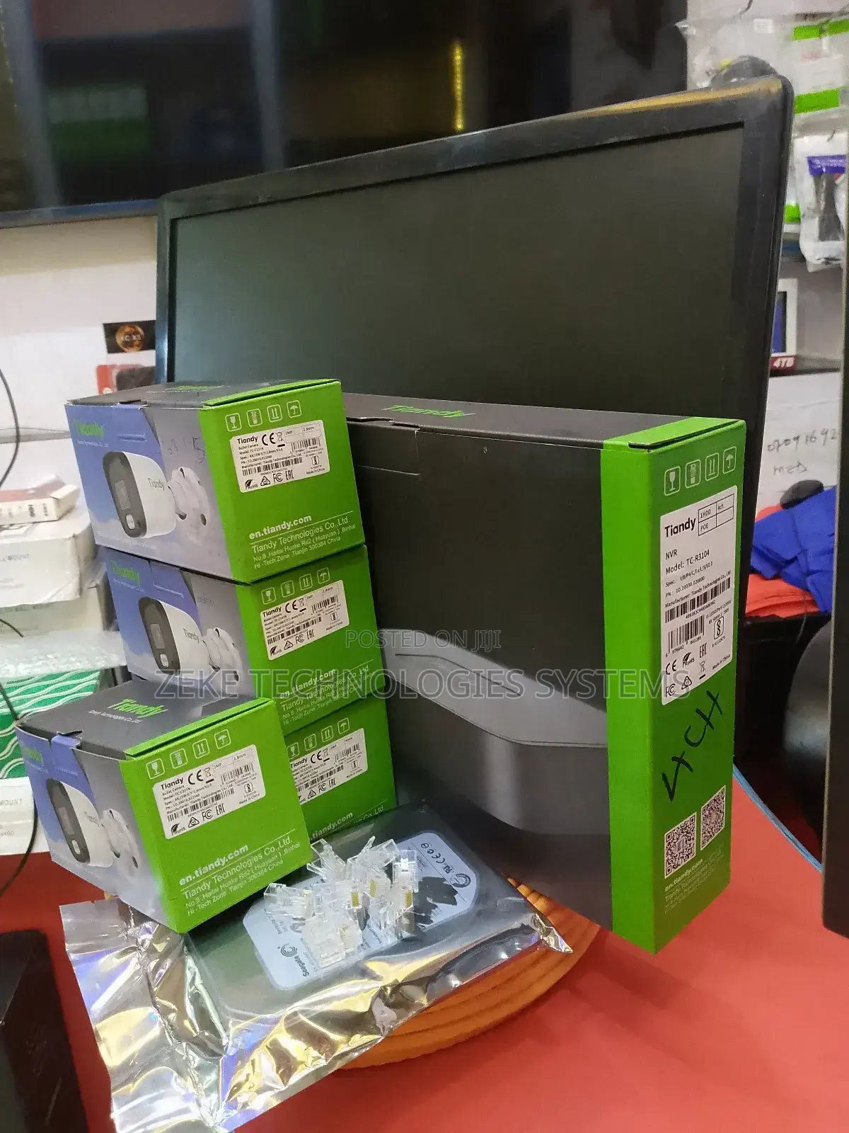 4ch Kit for CCTV Cameras
