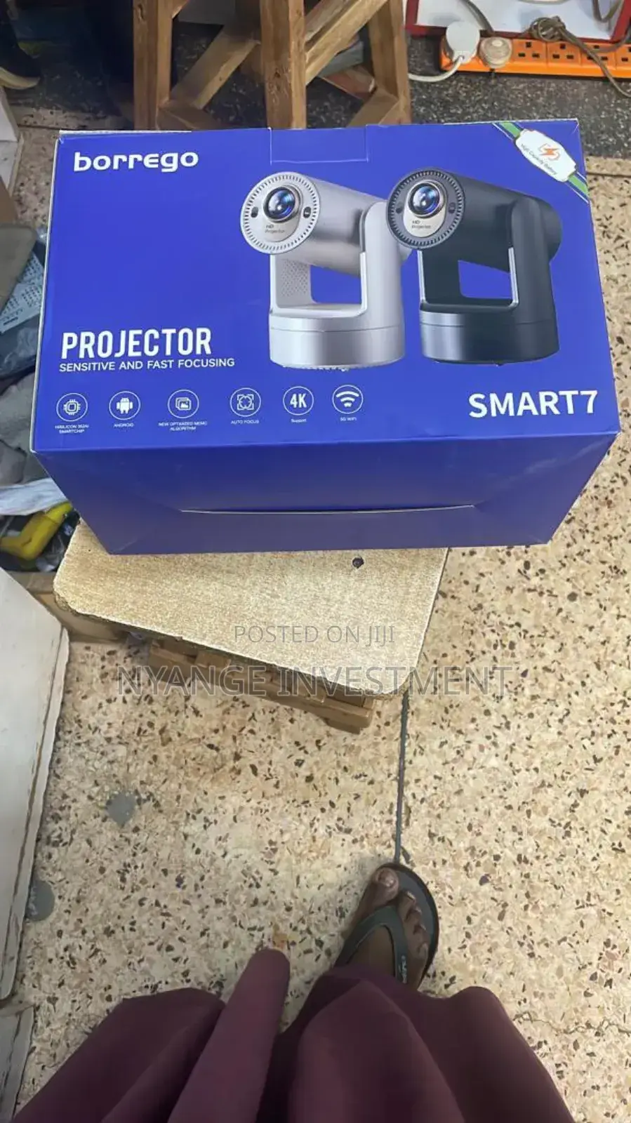 Borrego Smart 7 Projector. Projector Smart 7