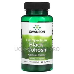 Photo - Swanson, Full Spectrum Black Cohosh, 540 Mg, 60 Capsules