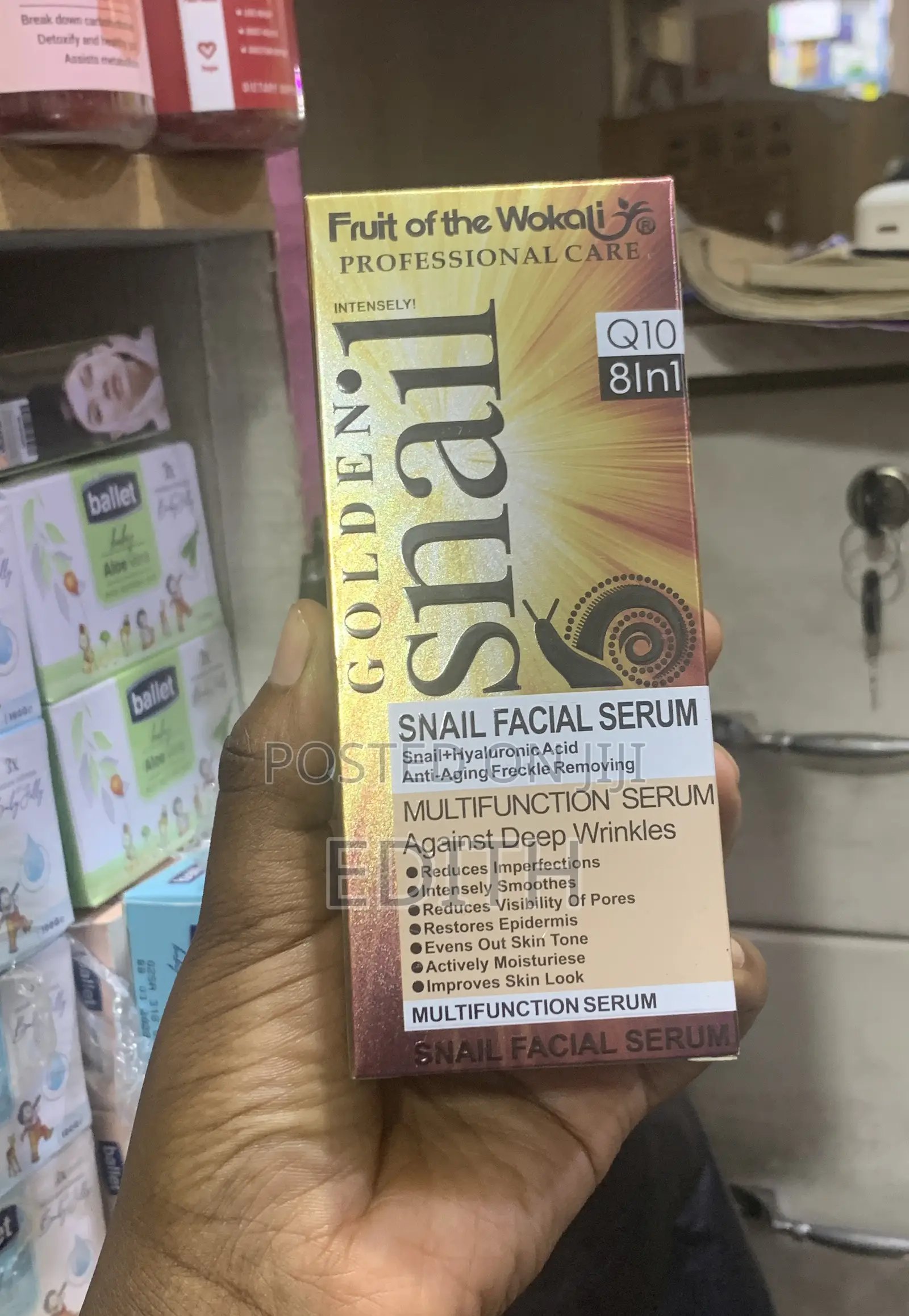 Fruit of Wokali Golden Snail Facial Serum